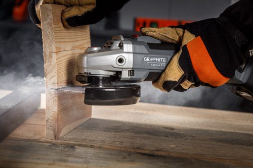 Akkus szénkefementes sarokcsiszoló, ENERGY+ 18V, 125mm, 3 fordulatszám fokozattal, akku nélkül