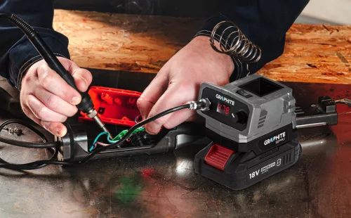 Akkus forrasztóállomás ENERGY+ 18V, akku nélkül