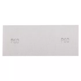   Csiszolóháló fehér 115x280mm, fa, fém, műanyag, űveg, gipszkarton csiszoláshoz, P60, min. rendelés: 3db