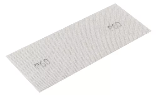 Csiszolóháló fehér 115x280mm, fa, fém, műanyag, űveg, gipszkarton csiszoláshoz, P60, min. rendelés: 3db