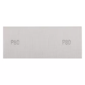   Csiszolóháló fehér 115x280mm, fa, fém, műanyag, űveg, gipszkarton csiszoláshoz, P80, min. rendelés: 3db