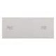 Csiszolóháló fehér 115x280mm, fa, fém, műanyag, űveg, gipszkarton csiszoláshoz, P80, min. rendelés: 3db