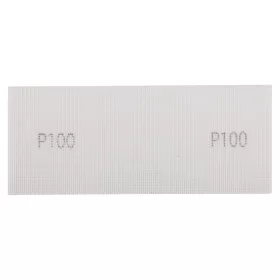   Csiszolóháló fehér 115x280mm, fa, fém, műanyag, űveg, gipszkarton csiszoláshoz, P100, min. rendelés: 3db