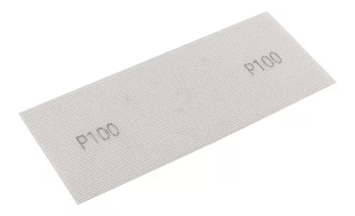 Csiszolóháló fehér 115x280mm, fa, fém, műanyag, űveg, gipszkarton csiszoláshoz, P100, min. rendelés: 3db