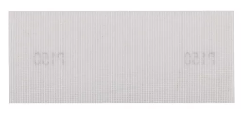 Csiszolóháló fehér 115x280mm, fa, fém, műanyag, űveg, gipszkarton csiszoláshoz, P150, min. rendelés: 3db