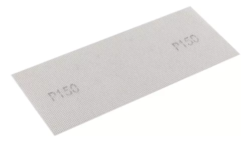 Csiszolóháló fehér 115x280mm, fa, fém, műanyag, űveg, gipszkarton csiszoláshoz, P150, min. rendelés: 3db