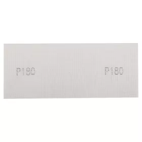   Csiszolóháló fehér 115x280mm, fa, fém, műanyag, űveg, gipszkarton csiszoláshoz, P180, min. rendelés: 3db