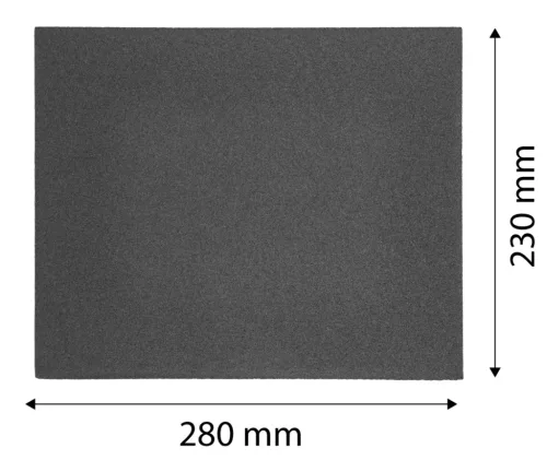 Vizes csiszolópapír 230x280mm, P320, min. rendelés: 5db