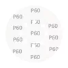 Csiszolókorong tépőzáras 150mm, P60, 8 lyukkal, 5db, min. rendelés: 3cs