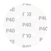 Csiszolókorong tépőzáras 125mm, P40, 8 lyukkal, 5db, min. rendelés: 3cs