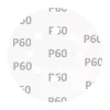 Csiszolókorong tépőzáras 125mm, P60, 8 lyukkal, 5db, min. rendelés: 3cs