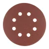 Csiszolókorong tépőzáras 125mm, P120, 8 lyukkal, 5db, min. rendelés: 3cs
