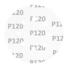 Csiszolókorong tépőzáras 125mm, P120, 8 lyukkal, 5db, min. rendelés: 3cs