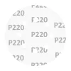 Csiszolókorong tépőzáras 125mm, P220, 8 lyukkal, 5db, min. rendelés: 3cs