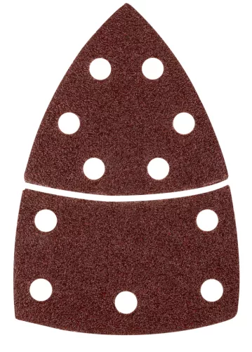 Csiszolópapír tépőzáras delta 102x152mm, P40, 11 lyukas, 5db, min. rendelés: 3cs