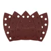 Csiszolópapír tépőzáras delta 102x152mm, P60, 11 lyukas, 5db, min. rendelés: 3cs