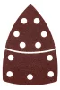 Csiszolópapír tépőzáras delta 102x152mm, P60, 11 lyukas, 5db, min. rendelés: 3cs