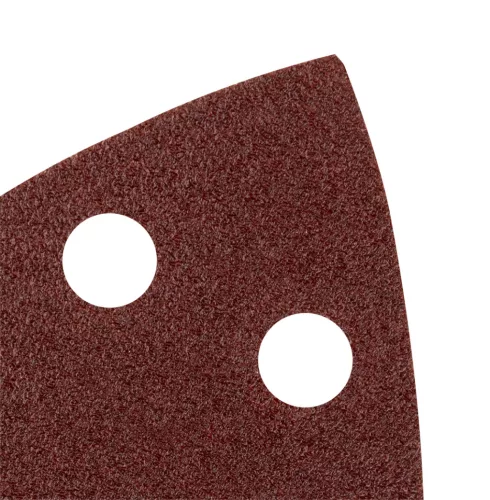 Csiszolópapír tépőzáras delta 102x152mm, P80, 11 lyukas, 5db, min. rendelés: 3cs