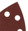 Csiszolópapír tépőzáras delta 102x152mm, P100, 11 lyukas, 5db, min. rendelés: 3cs