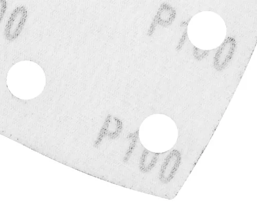 Csiszolópapír tépőzáras delta 102x152mm, P100, 11 lyukas, 5db, min. rendelés: 3cs