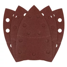   Csiszolópapír tépőzáras delta 102x152mm, P120, 11 lyukas, 5db, min. rendelés: 3cs