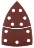 Csiszolópapír tépőzáras delta 102x152mm, P180, 11 lyukas, 5db, min. rendelés: 3cs