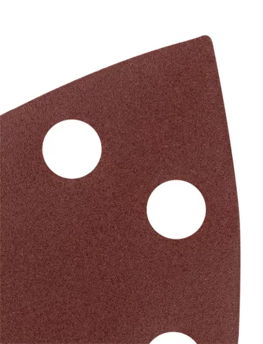 Csiszolópapír tépőzáras delta 102x152mm, P220, 11 lyukas, 5db, min. rendelés: 3cs