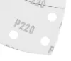 Csiszolópapír tépőzáras delta 102x152mm, P220, 11 lyukas, 5db, min. rendelés: 3cs