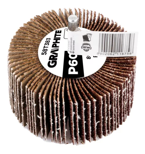 Csiszolókerék csapos 80x30x6mm, P60