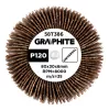Csiszolókerék csapos 80x30x6mm, P120