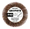 Csiszolókerék csapos 60x15x6mm, P40
