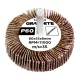 Csiszolókerék csapos 60x15x6mm, P60