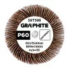 Csiszolókerék csapos 60x15x6mm, P60
