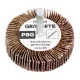 Csiszolókerék csapos 60x15x6mm, P80