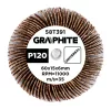 Csiszolókerék csapos 60x15x6mm, P120