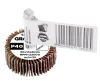 Csiszolókerék csapos 30x15x6mm, P40, min. rendelés: 3db