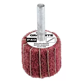 Csiszolókerék csapos 30x25x6mm, P40