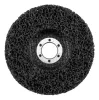 Tisztítókorong szilikon karbidos műanyag szálakkal, fémcsiszoláshoz, 125x14x22.2mm, sarokcsiszolókhoz