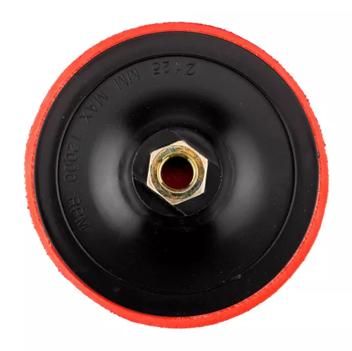 Rugalmas csiszolótányér, tépőzáras, 125mm, M14