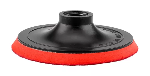 Rugalmas csiszolótányér, tépőzáras, 125mm, M14 + befogócsap