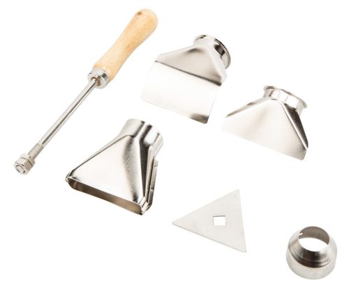 Hőlégfúvó 2000W, I:50°C, II: 350°C, III: 550°C, 5db kiegészítővel, kofferben