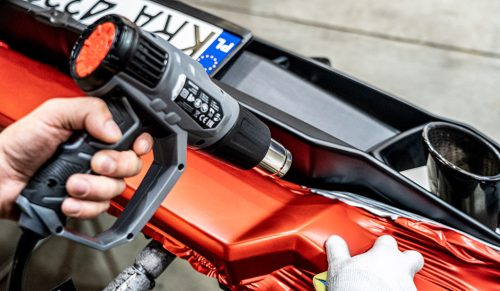 Hőlégfúvó 2000W, hőfokszabályzós I: 50°C, II: 50-550°C, III: 50-550°C