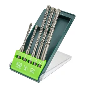   Betonfúró készlet SDS PLUS 5, 6 x110mm + 8, 10, 12 x160mm, 5db