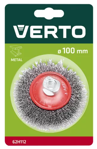 Drótkorong, tányérkefe hullámos 100mm M14