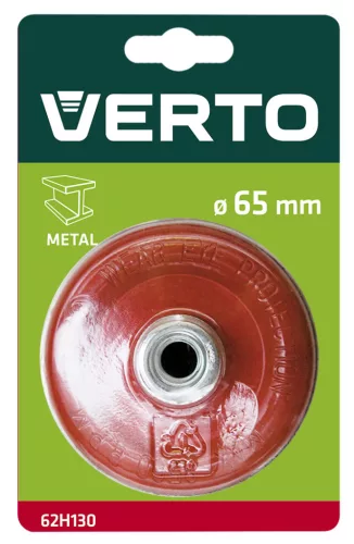 Drótkorong, fazékkefe sodrott M14 65mm