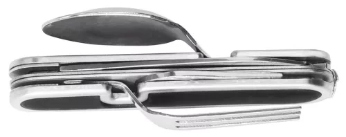 Kemping evőeszköz készlet, 4az1-ben, 88/150mm, rendelési egység: 5db