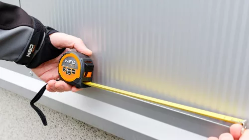 Mérőszalag 5m / 25mm, mágneses, dupla fékes