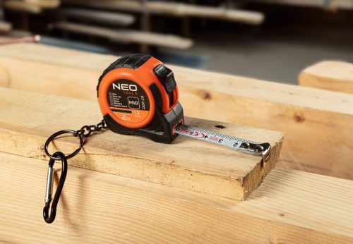 Mini mérőszalag, 2m/13mm, rendelési egység: 24db