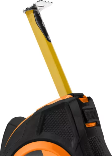 Mérőszalag 5m / 19mm, acél, autostop + rögzítő