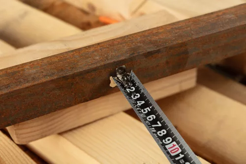 Mérőszalag 3m / 16mm, erősített rugó, acél, fekete szalag fehér nagyított skála, mágnes, autostop+rögzítő